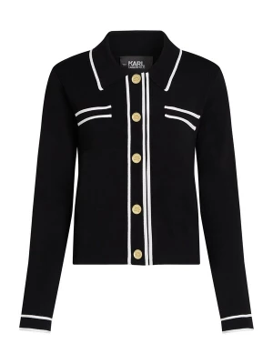Obrázek produktu Karl Lagerfeld Kardigan černá / bílá