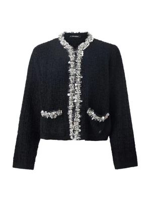 Obrázek produktu Karl Lagerfeld Kardigan černá / bílá
