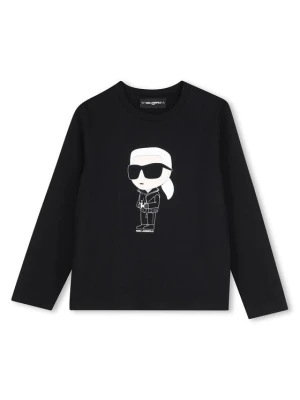 Obrázek produktu Karl Lagerfeld Kids Halenka Z31369 S Černá Regular Fit