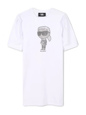 Obrázek produktu Karl Lagerfeld Kids Každodenní šaty Z30458 S Bílá Regular Fit