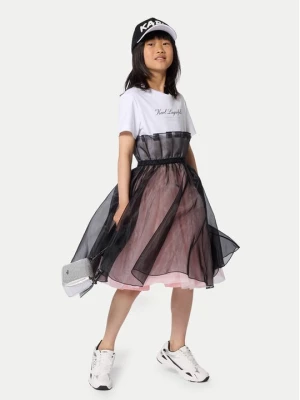 Obrázek produktu Karl Lagerfeld Kids Každodenní šaty Z31140 D Růžová Regular Fit