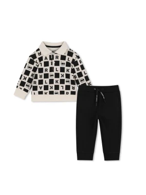 Obrázek produktu Karl Lagerfeld Kids Sada pro miminka Z31488 M Černá Regular Fit