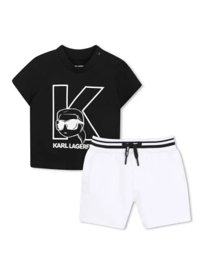 Obrázek produktu Karl Lagerfeld Kids Sada T-shirt a šortky Z31074 Černá Regular Fit