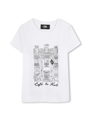 Obrázek produktu Karl Lagerfeld Kids T-Shirt Z30494 D Bílá Regular Fit