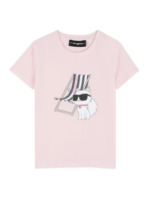 Obrázek produktu Karl Lagerfeld Kids T-Shirt Z31157 D Růžová Regular Fit