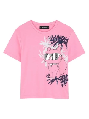 Obrázek produktu Karl Lagerfeld Kids T-Shirt Z31161 S Růžová Regular Fit