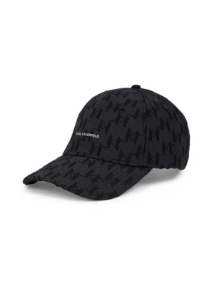 Obrázek produktu Karl Lagerfeld Klobouk ' K / Monogram Jacquard-Kappe ' černá