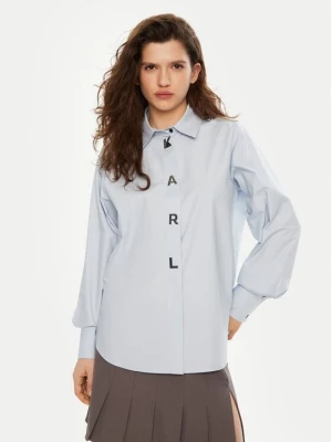 Obrázek produktu KARL LAGERFELD Košile A1W11026 Modrá Regular Fit
