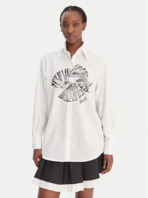 Obrázek produktu KARL LAGERFELD Košile B1W11002 Bílá Relaxed Fit