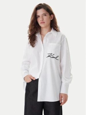 Obrázek produktu KARL LAGERFELD Košile B1W11013 Bílá Relaxed Fit
