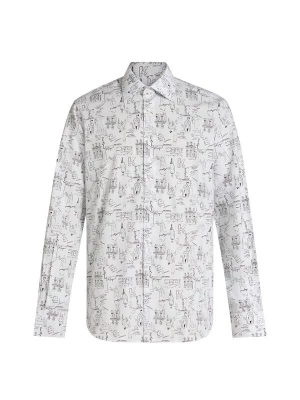 Obrázek produktu Karl Lagerfeld Košile černá / bílá