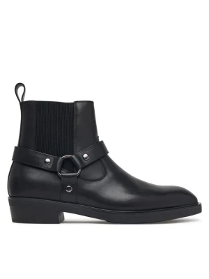 Obrázek produktu KARL LAGERFELD Kotníková obuv s elastickým prvkem KL12646A Černá