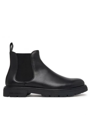 Obrázek produktu KARL LAGERFELD Kotníková obuv s elastickým prvkem Koby Lug KL11836 Černá