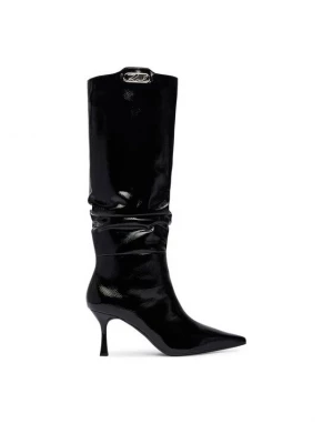 Obrázek produktu KARL LAGERFELD Kozačky Klarice KL32390 Černá
