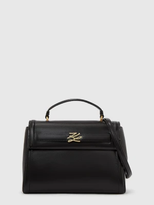 Obrázek produktu Karl Lagerfeld Kožená kabelka K / AUTOGRAPH černá