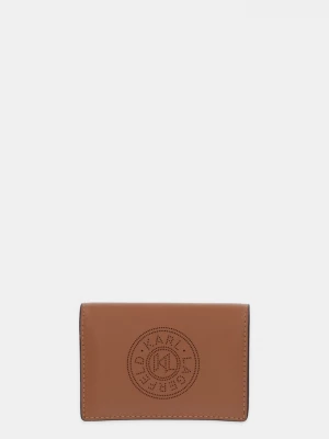 Obrázek produktu Karl Lagerfeld Kožená peněženka K / CIRCLE hnědá
