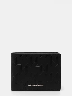 Obrázek produktu Karl Lagerfeld Kožená peněženka Karl Lagerfeld K/LOOM černá