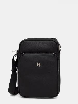 Obrázek produktu Karl Lagerfeld Kožená taška Karl Lagerfeld černá
