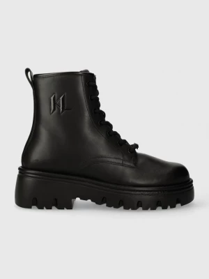 Obrázek produktu Karl Lagerfeld Kožené trapery KOMBAT KC černá