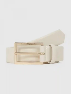 Obrázek produktu Karl Lagerfeld Kožený pásek Karl Lagerfeld béžová