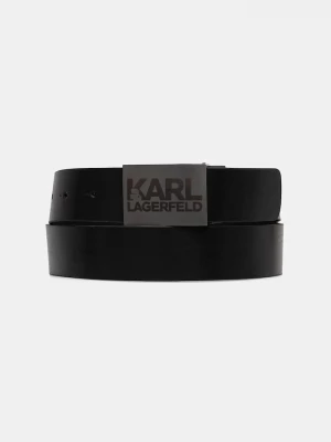 Obrázek produktu Karl Lagerfeld Kožený pásek Karl Lagerfeld černá