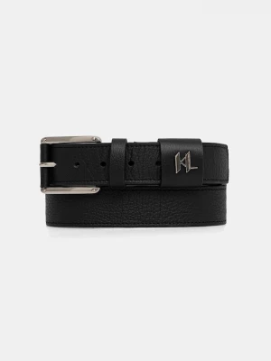 Obrázek produktu Karl Lagerfeld Kožený pásek Karl Lagerfeld černá