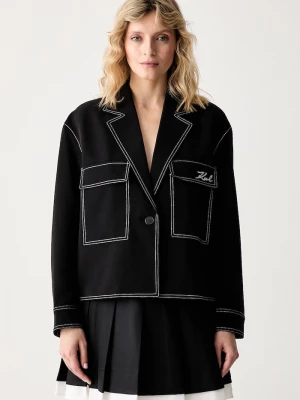 Obrázek produktu Karl Lagerfeld krátká bunda dámská černá