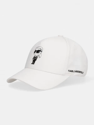 Obrázek produktu Karl Lagerfeld kšiltovka pánská bavlněná béžová