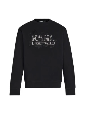 Obrázek produktu Karl Lagerfeld Mikina antracitová / světle šedá / černá