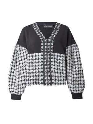 Obrázek produktu Karl Lagerfeld Mikina černá / bílá