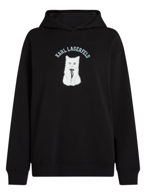 Obrázek produktu Karl Lagerfeld Mikina 'Choupette-Skizzen' světlemodrá / černá / bílá