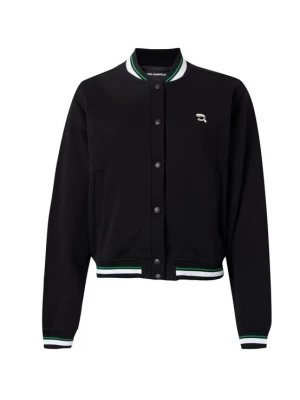 Obrázek produktu Karl Lagerfeld Mikina 'IKON' zelená / černá / bílá