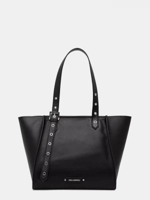 Obrázek produktu Karl Lagerfeld nákupní taška dámská kožená K / EYELETS černá