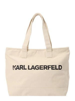 Obrázek produktu Karl Lagerfeld Nákupní taška 'ESSENTIAL' černá / barva bílé vlny
