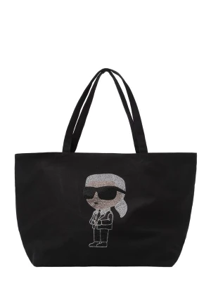Obrázek produktu Karl Lagerfeld Nákupní taška 'Ikon' světle šedá / černá