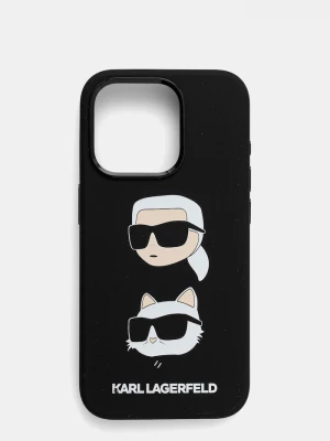 Obrázek produktu Karl Lagerfeld Obal na telefon Karl Lagerfeld iPhone 15 Pro 6.1" černá