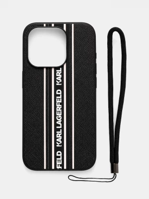Obrázek produktu Karl Lagerfeld Obal na telefon iPhone 15 Pro černá
