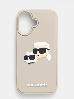 Obrázek produktu Karl Lagerfeld Obal na telefon Karl Lagerfeld iPhone 16 béžová