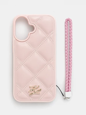 Obrázek produktu Karl Lagerfeld Obal na telefon Karl Lagerfeld iPhone 16 růžová