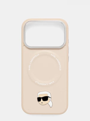Obrázek produktu Karl Lagerfeld Obal na telefon Karl Lagerfeld iPhone 17 Pro béžová