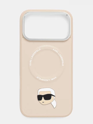 Obrázek produktu Karl Lagerfeld Obal na telefon Karl Lagerfeld iPhone 17 Pro Max béžová