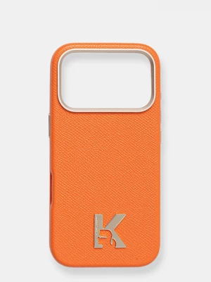 Obrázek produktu Karl Lagerfeld Obal na telefon Karl Lagerfeld iPhone 17 Pro oranžová