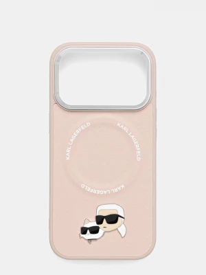 Obrázek produktu Karl Lagerfeld Obal na telefon Karl Lagerfeld iPhone 17 Pro růžová