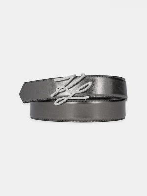 Obrázek produktu Karl Lagerfeld Oboustranný kožený pásek Karl Lagerfeld