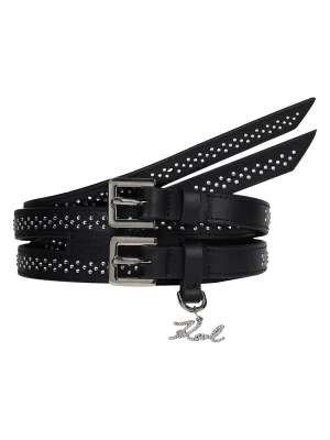 Obrázek produktu Karl Lagerfeld Opasek černá / stříbrná