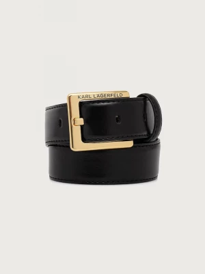 Obrázek produktu Karl Lagerfeld pásek dámský kožený černá