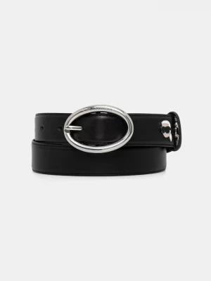 Obrázek produktu Karl Lagerfeld pásek dámský kožený IKON černá