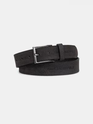 Obrázek produktu Karl Lagerfeld pásek pánský kožený černá