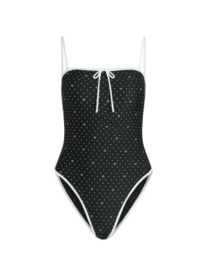Obrázek produktu Karl Lagerfeld Plavky černá / bílá