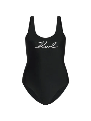Obrázek produktu Karl Lagerfeld Plavky černá / bílá